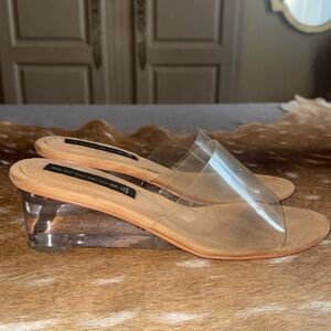 Steven By Steve Madden Acrylic Wedge Shoes